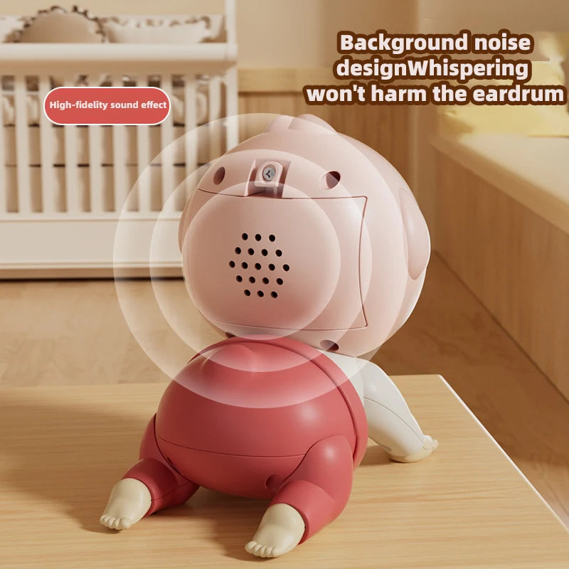 Musical Crawling Baby Toy for Tummy Time 0 1 Years