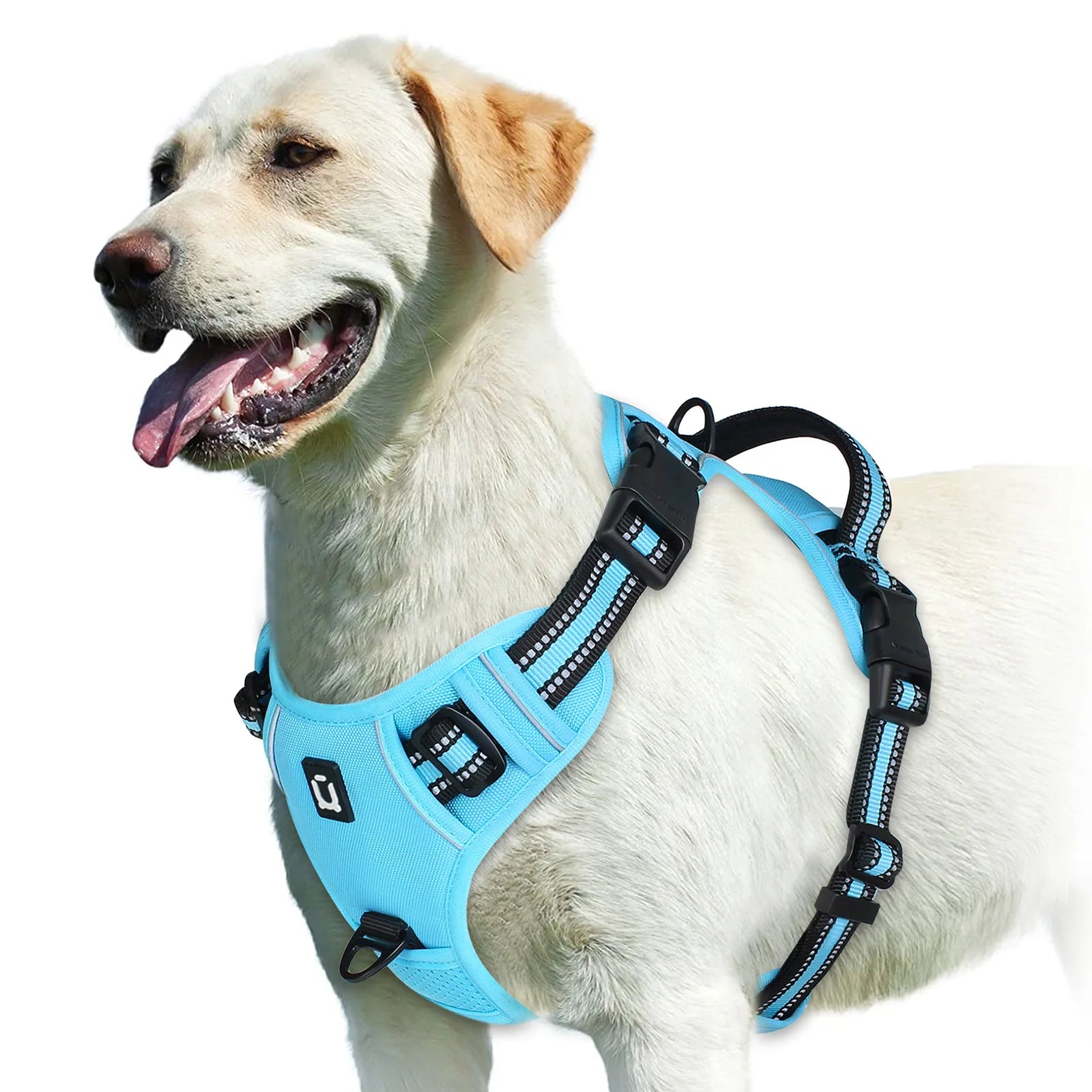 No Pull Dog Harness Adjustable Padded Pet Vest with Control Handle