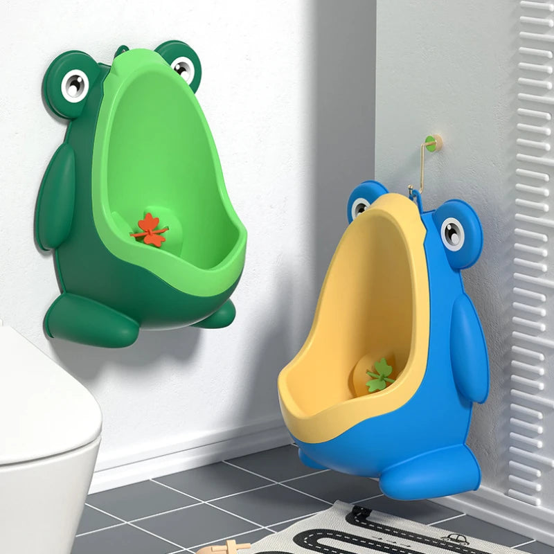 Frog Wall Mounted Potty Urinal for Baby Boys