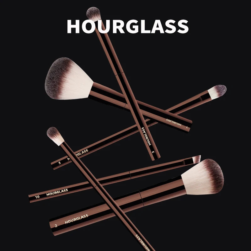 Angled Foundation Makeup Brush – Soft Dense Bristles for Flawless Blending