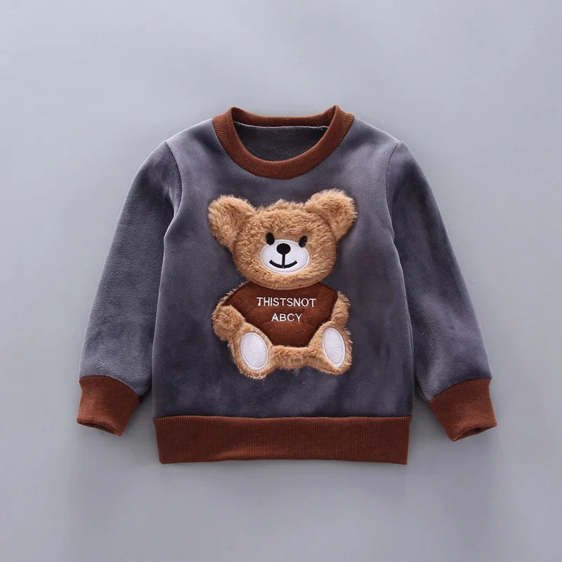 Baby Bear Hooded Three Piece Winter Clothing Set 0 to 4 Years