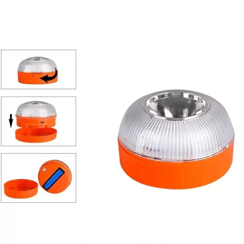 Car Emergency Beacon Light USB Rechargeable