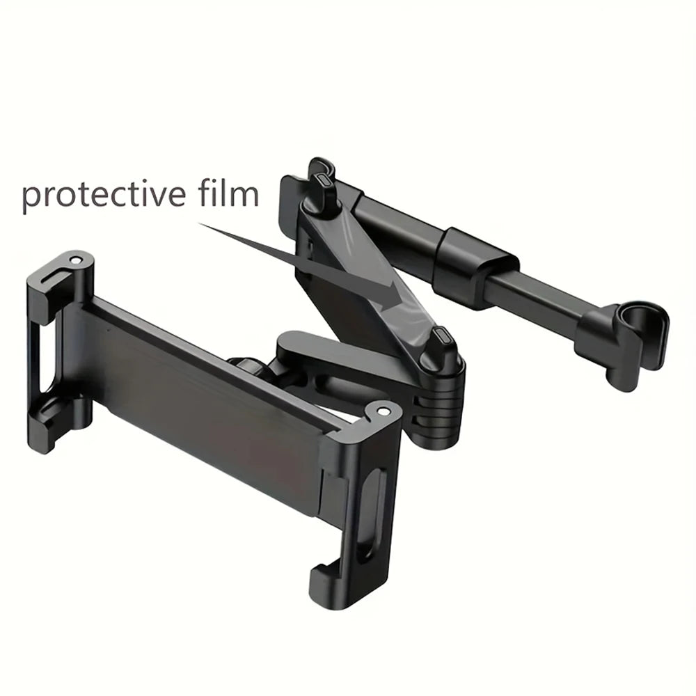 Car Headrest Tablet Holder Adjustable Mount for iPad and 4.7–12.9" Devices