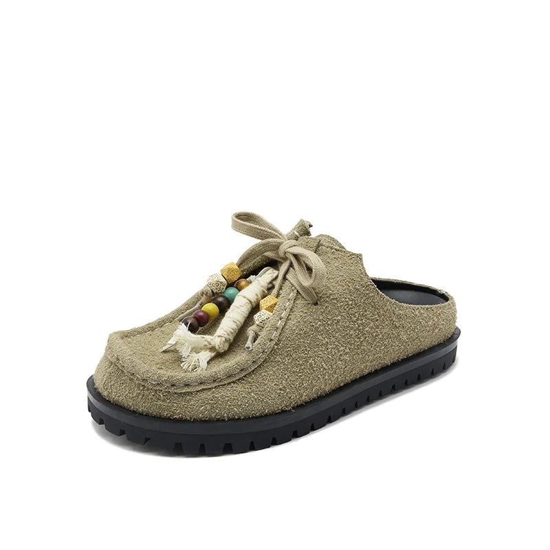 Suede Clogs Slip On Unisex