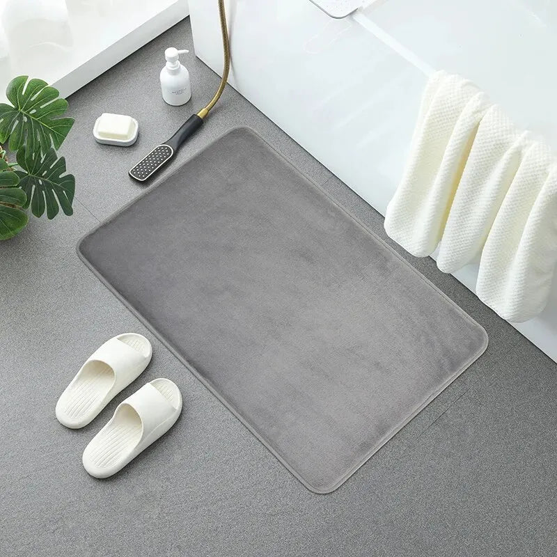 Elegant Memory Foam Bath Mat