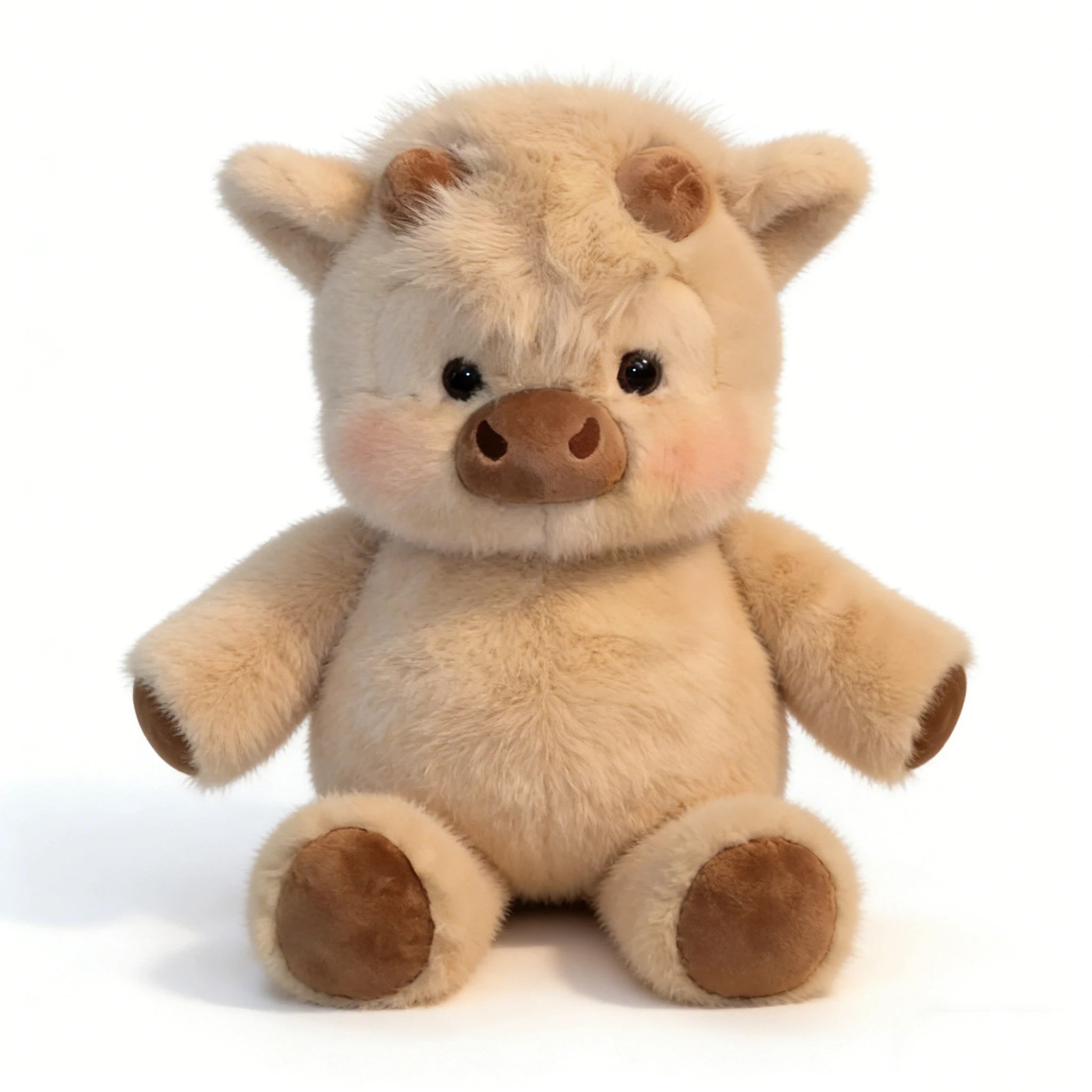 40cm West Highland Cow Plush Toy Cute Soft Stuffed Animal Kids Gift Doll