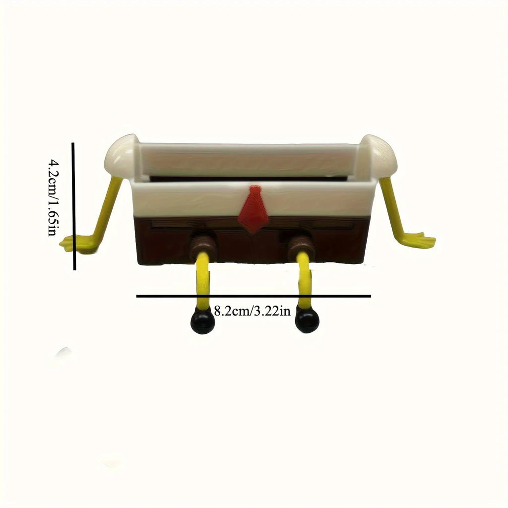 Cartoon Sponge Drain Rack Hanging Sink Organizer