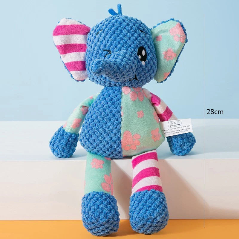 Interactive Squeaky Plush Chew Toy for Dogs and Cats