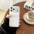 Transparent Candy Color Matte Silicone iPhone Case