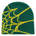 Y2K Spider Web Knit Beanie