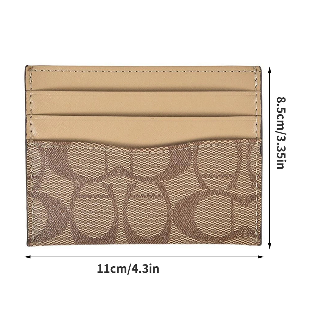 Women PU Leather Wallet Multi Function Card Holder Small Coin Purse