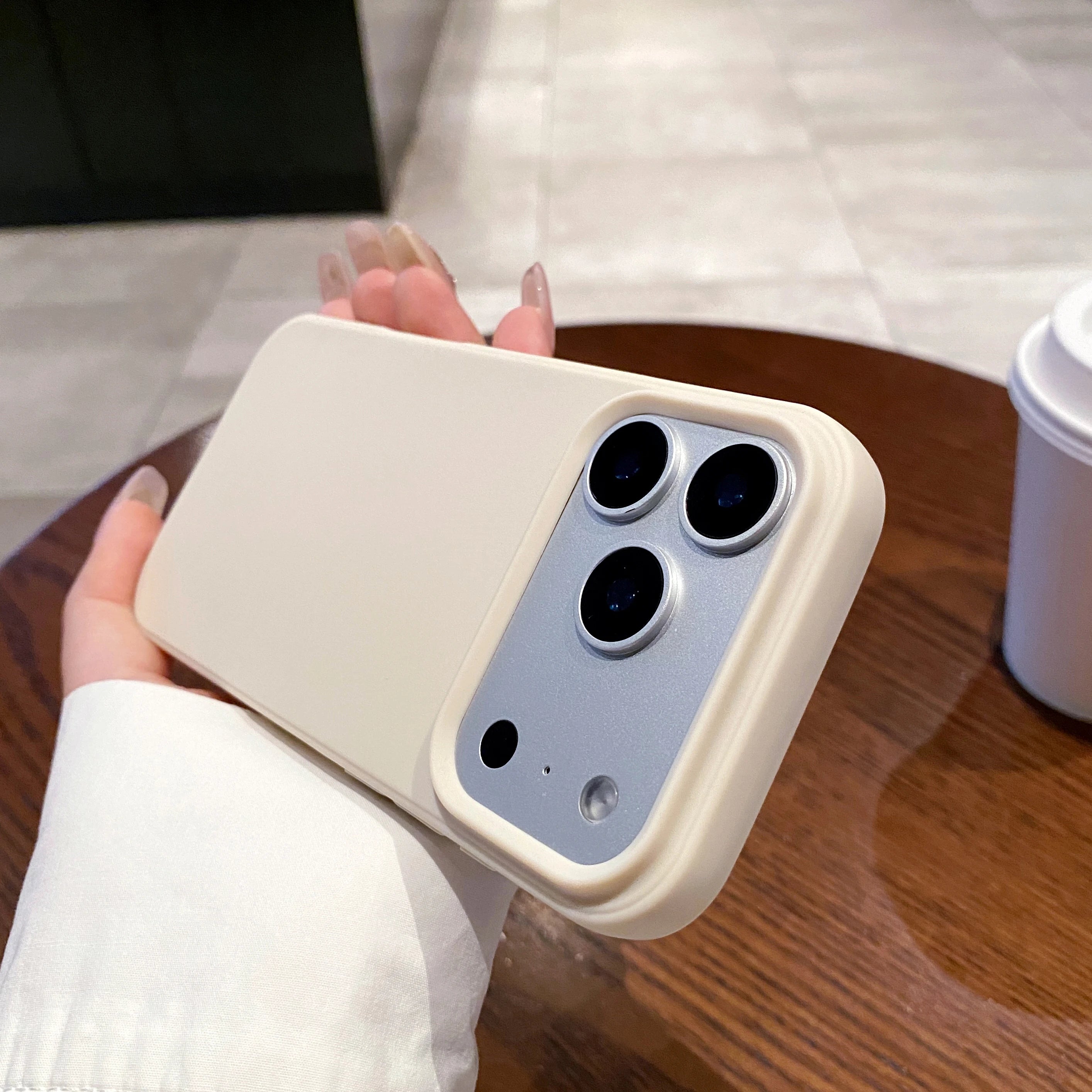 Simple Couple Candy Color Soft Shockproof Anti Fall iPhone Case
