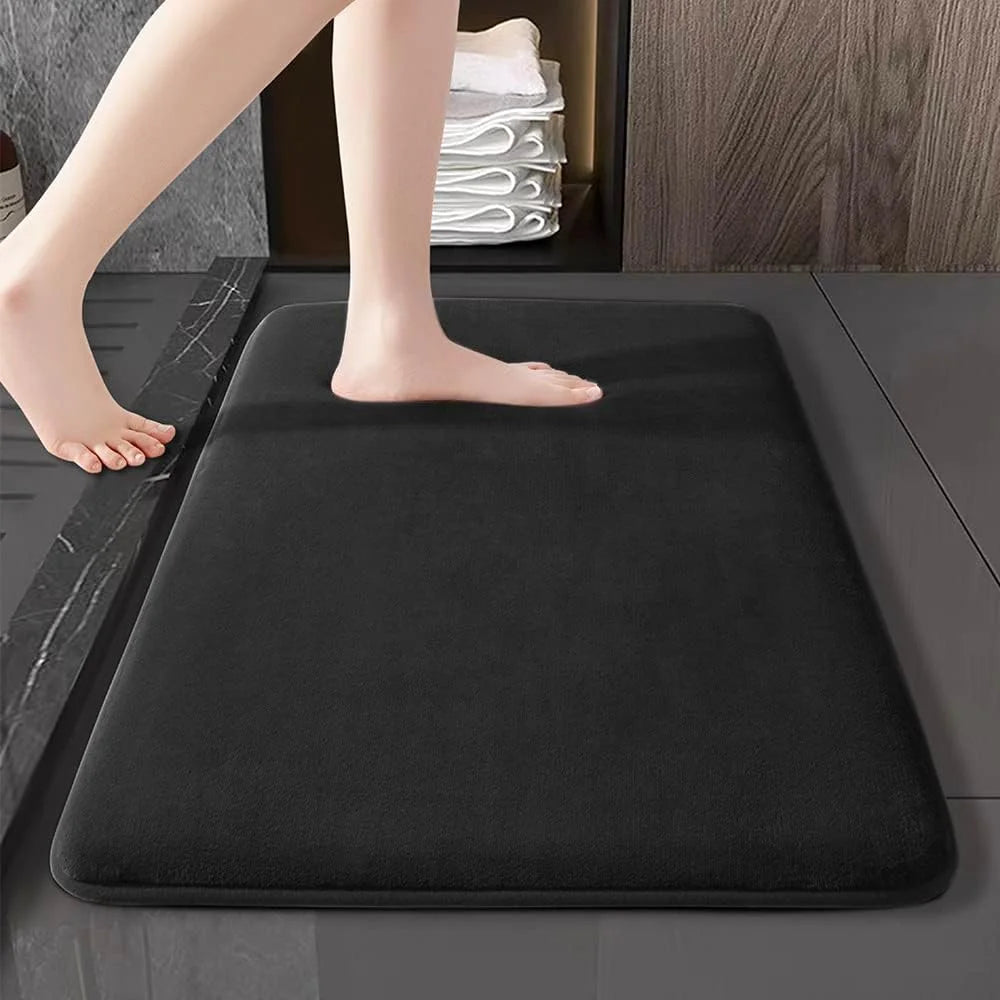 Super Absorbent Bath Mat Non Slip Bathroom Floor Rug