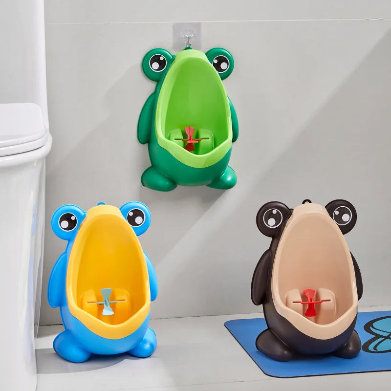Frog Baby Urinal Wall Mounted Toilet Training for Boys