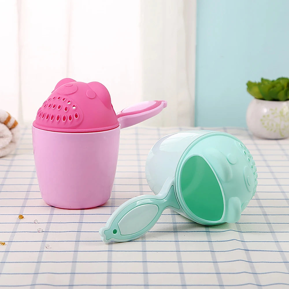 Cartoon Baby Shampoo Cup Bath Rinse Cup for Kids