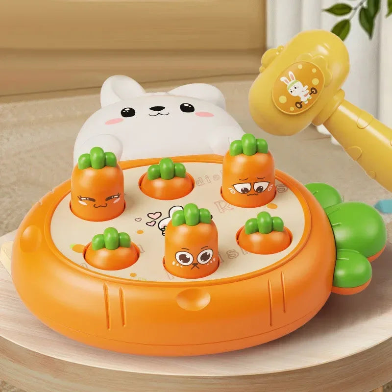 Montessori Hammering Game Animal Theme Toddler Educational Toy