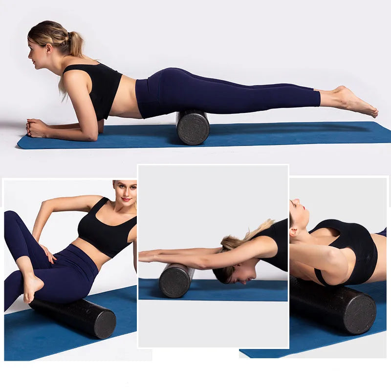Yoga Foam Roller Pilates Muscle Massage Recovery Fitness Roller Body Pain Relief Tool