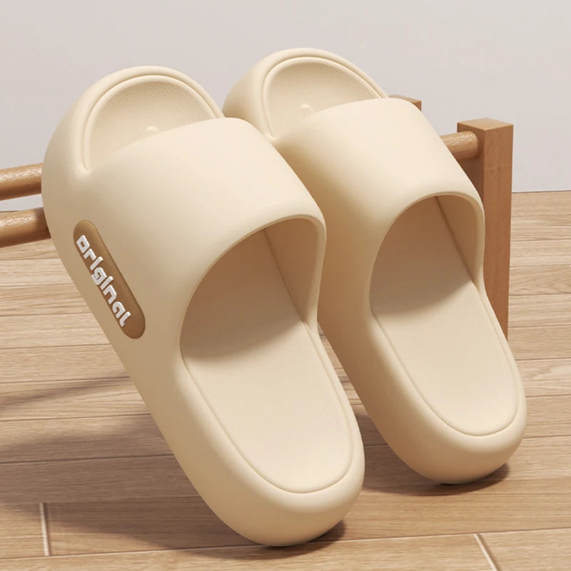 Women Cloud Platform Slippers Soft Sole Beach Slides