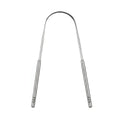 Metal Tongue Scraper Stainless Steel Cleaner Portable Oral Hygiene Tool 1-3pcs