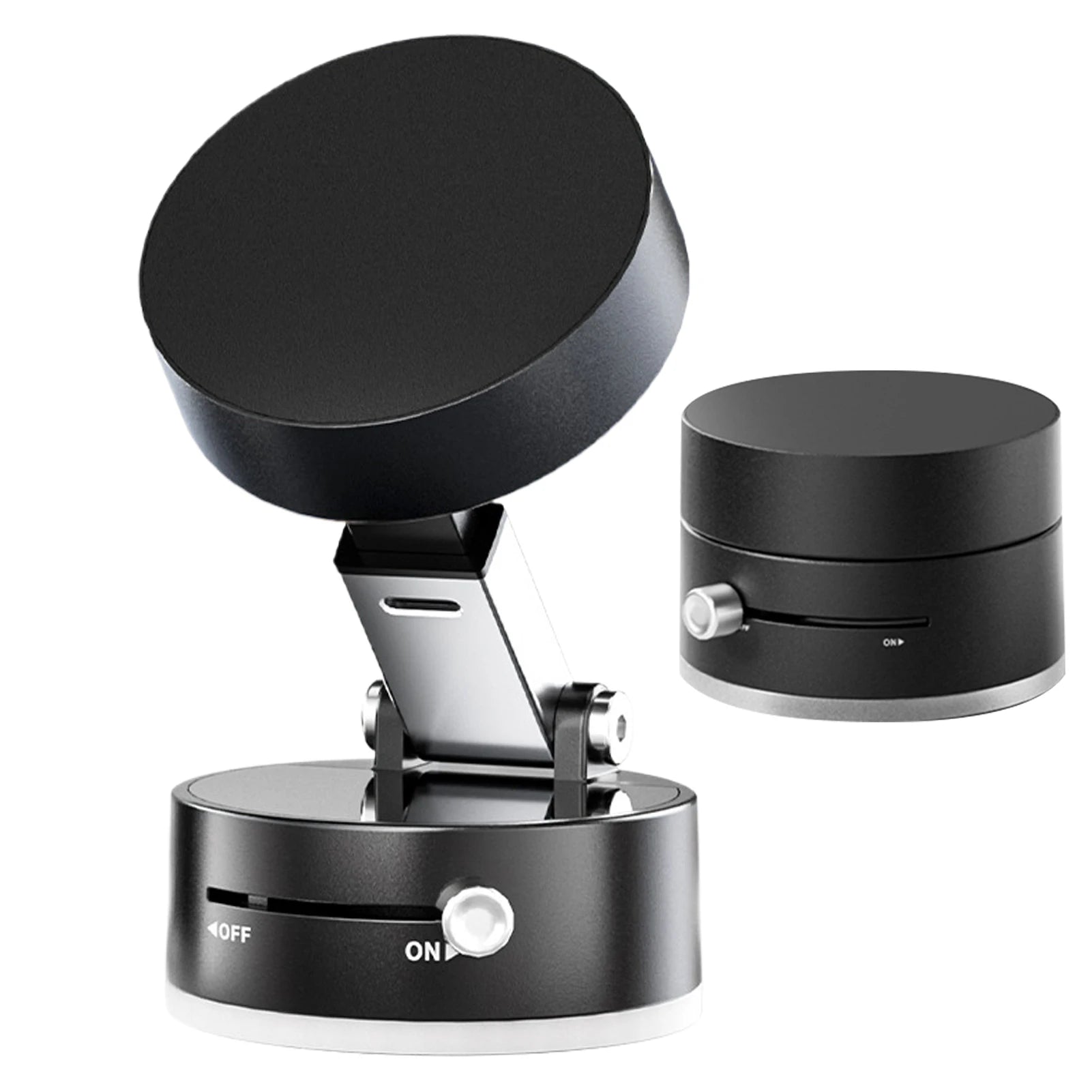Magnetic Car Phone Holder Vacuum Suction Double