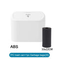 Car Trash Can with Lid Leak Proof Mini Car Bin Includes Garbage Bags