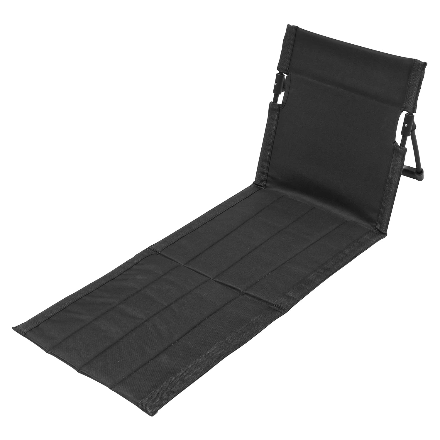 Foldable Camping Floor Chair Oxford Cloth Backrest Cushion