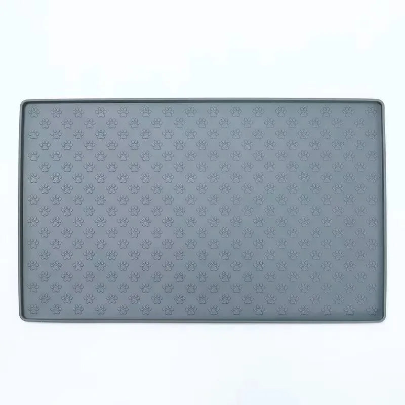 Pet Feeding Mat Silicone Waterproof Placemat for Cat Dog Food Bowl Non Slip