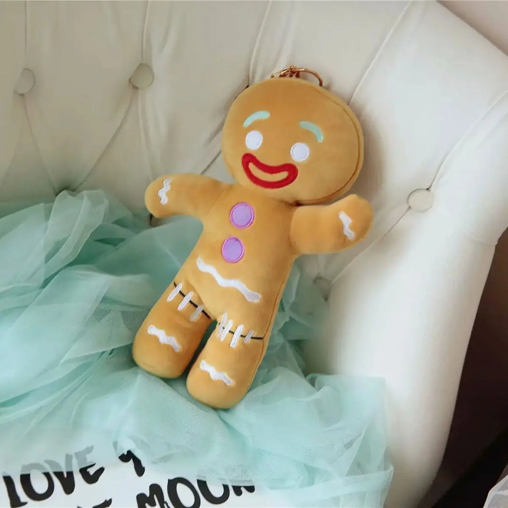 Gingerbread Man Plush Toy Soft Cookie Stuffed Doll