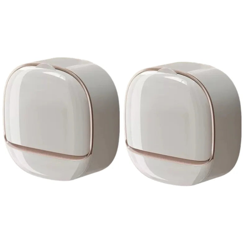 Waterproof Soap Box Hanging Bathroom Soap Holder with Drainage Storage Case