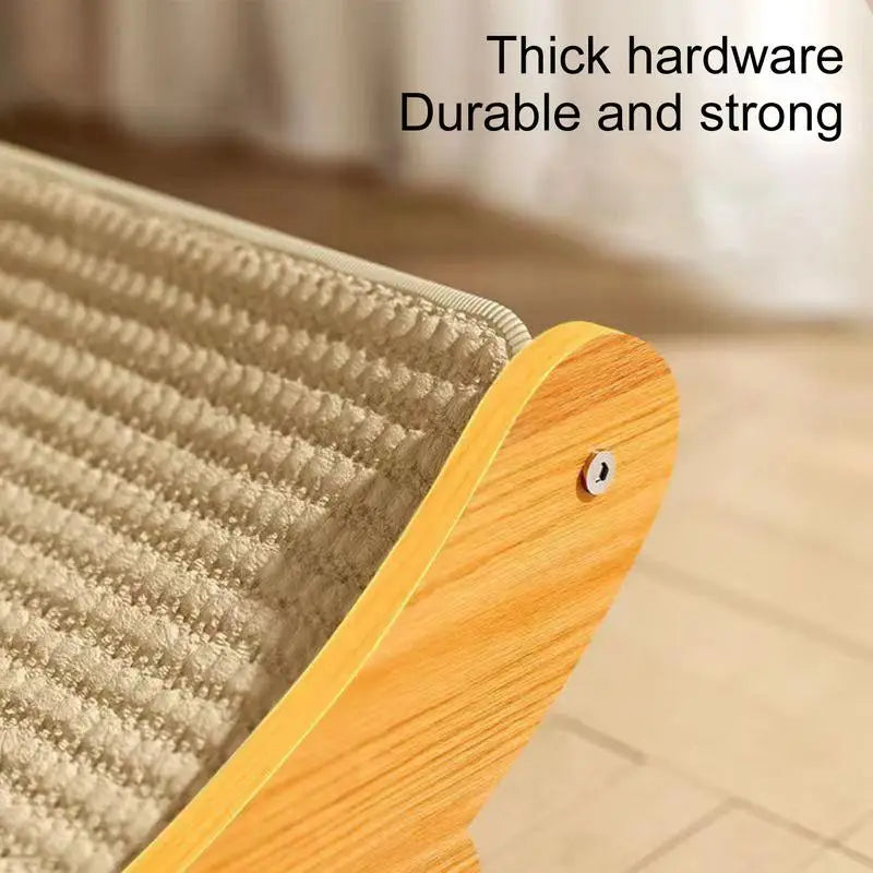 Sisal Cat Scratching Pad Reusable Scratch Bed Nest for Sleeping Playing Cats