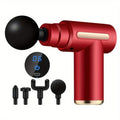 Portable Massage Gun Deep Tissue Muscle Massager Percussion Gun Electric Body Relaxation Pain Relief Fitness Recovery