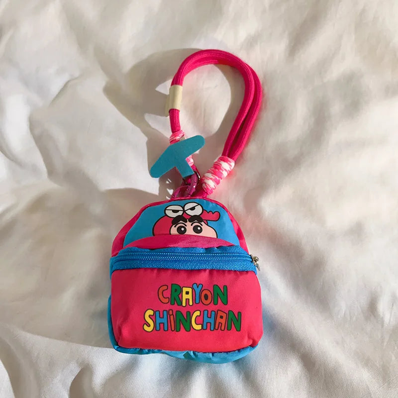 Cute Mini Backpack Keychain Small Bag Shape Key Ring Multi Color