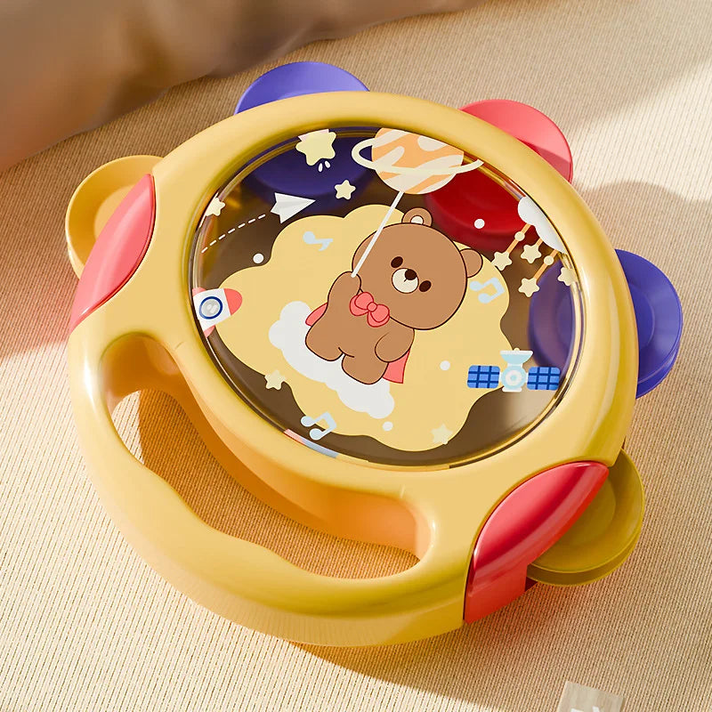 Baby Handheld Tambourine Drum Toy