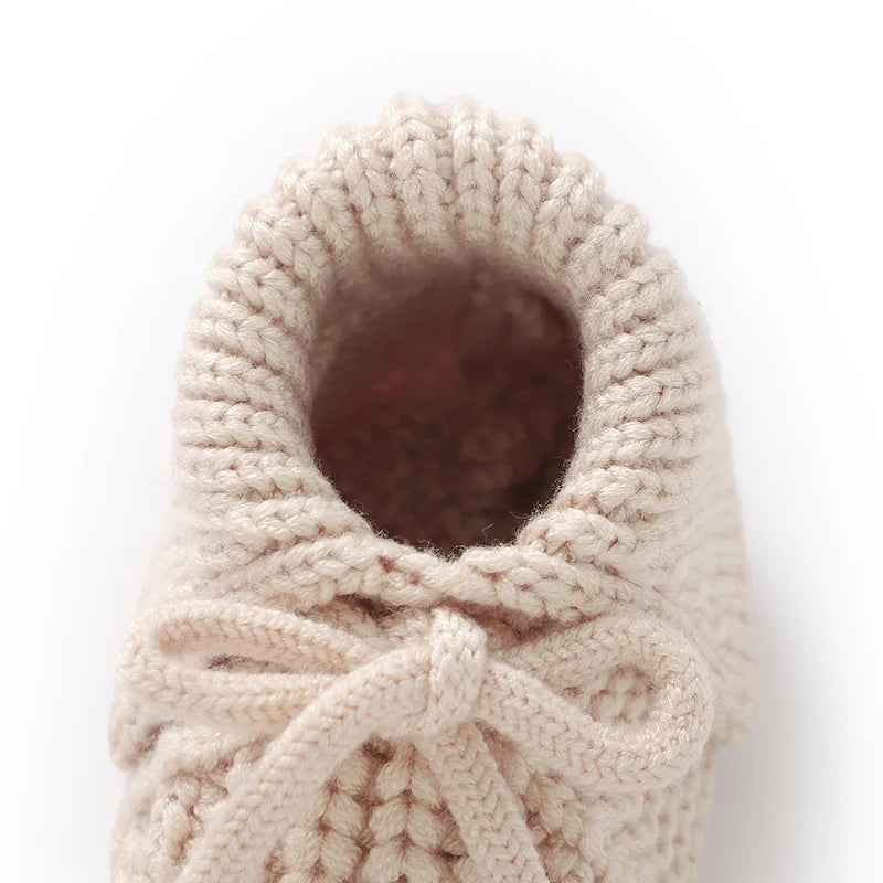 Knitted Baby Booties for Newborn Boys Girls 0 18M