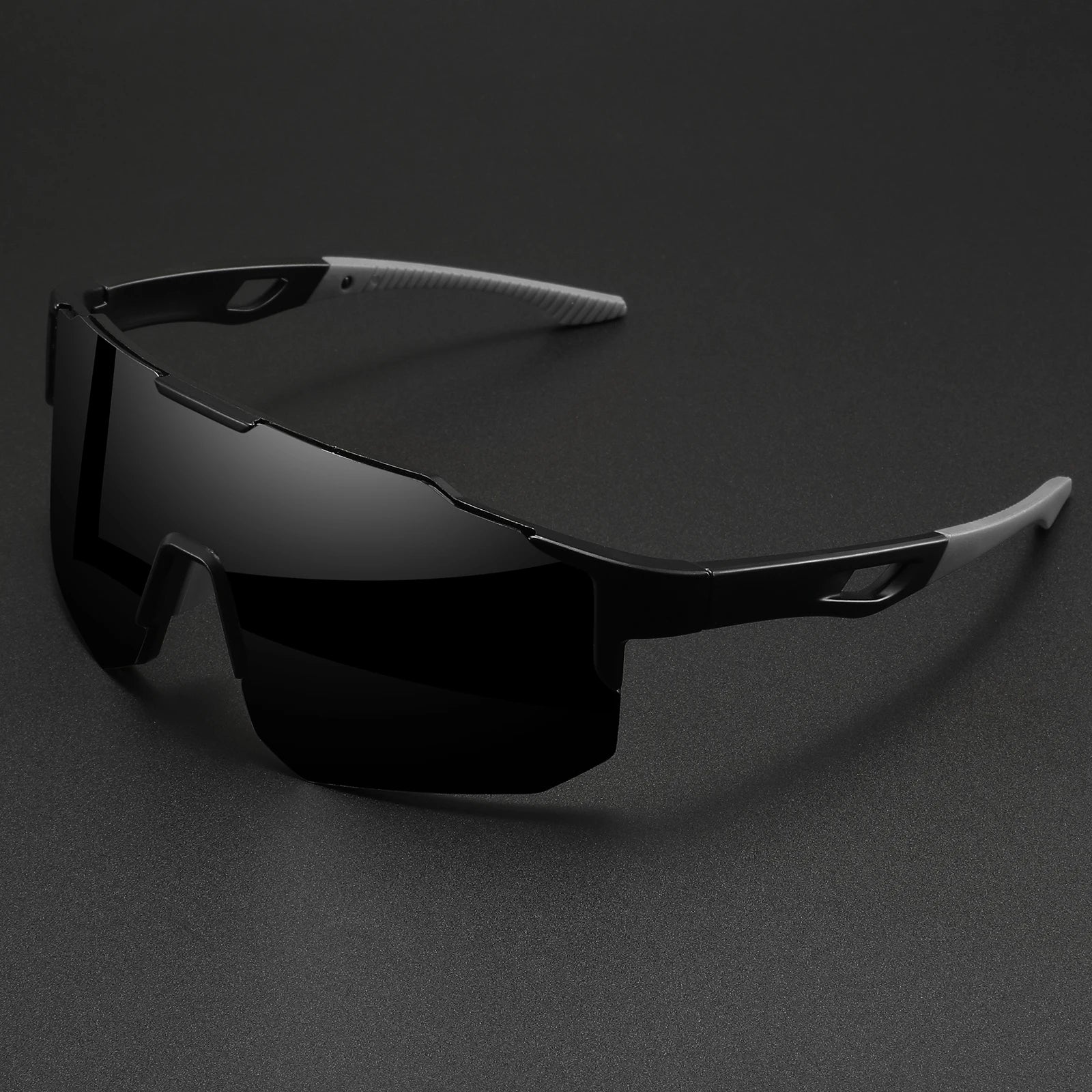 Oversized Sport Sunglasses UV400 – Wraparound Cycling Running Outdoor Glasses