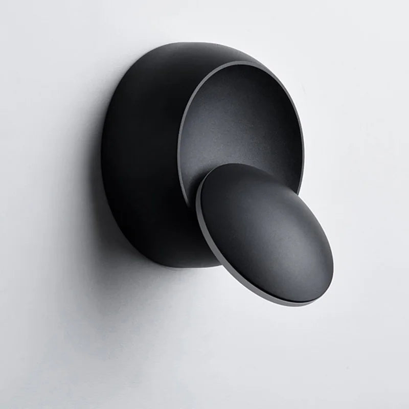LED Wall Lamp 5W Rotatable 350 Degree Modern Wall Light for Living Room Bedroom