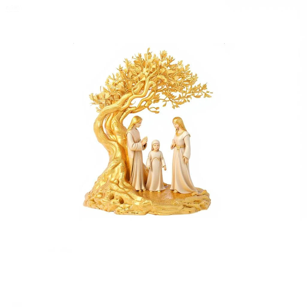 Jesus Prayer Statue Desktop Decor Religious Home Office Gift