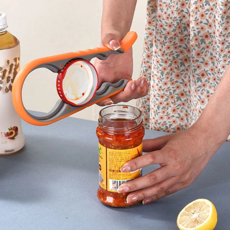 Multifunctional 4-in-1 Kitchen Tool Jar Gripper