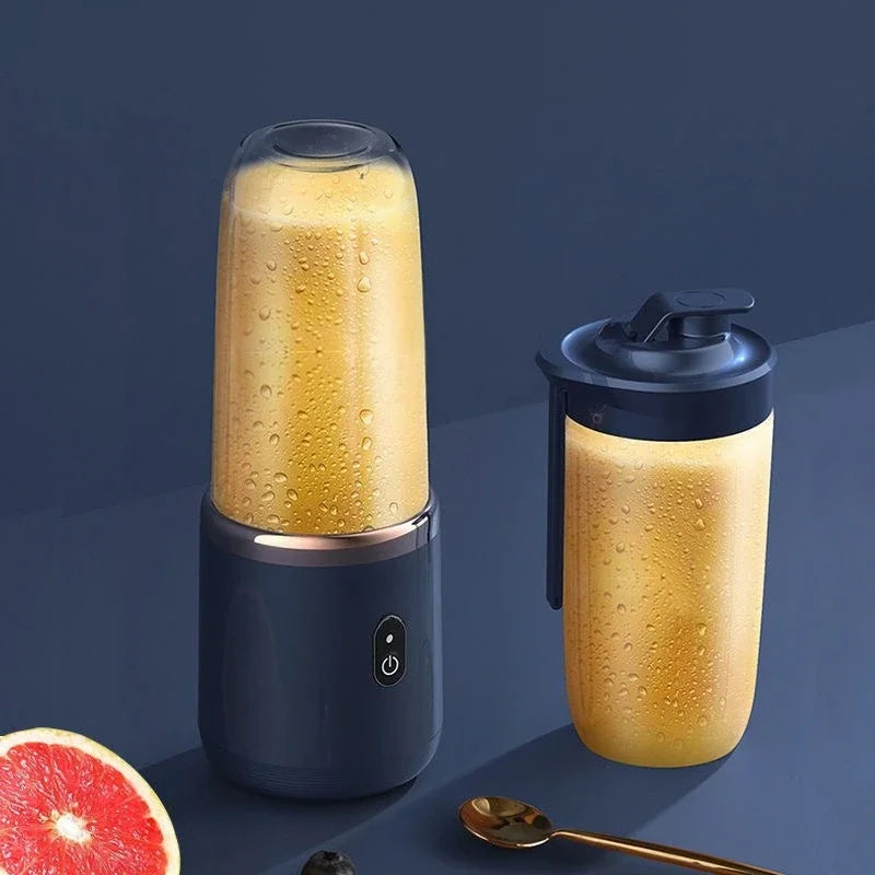 Portable USB Mini Blender 6 Blades Personal Fruit Juice Smoothie Maker Bottle