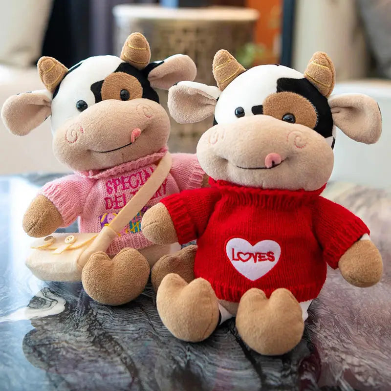 Cute Cow Plush Toy for Kids Birthday Gift
