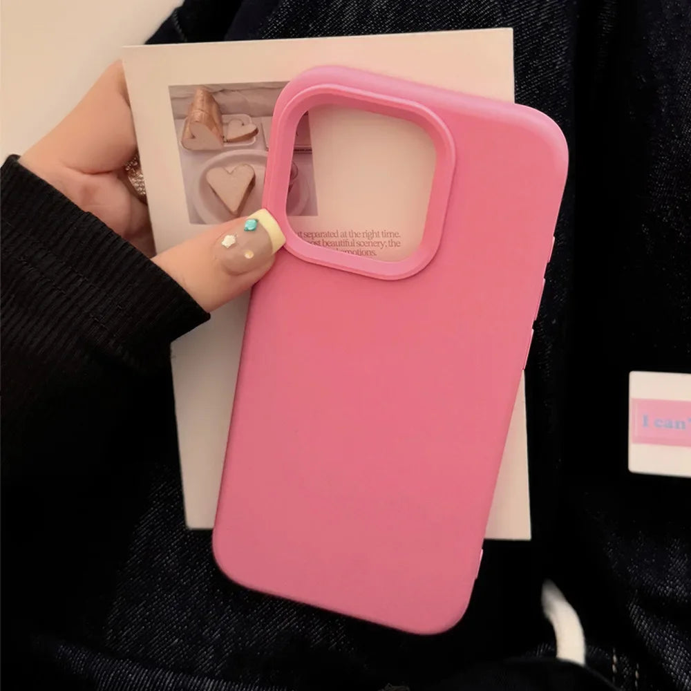 Silicone Shockproof Slim Soft iPhone Case