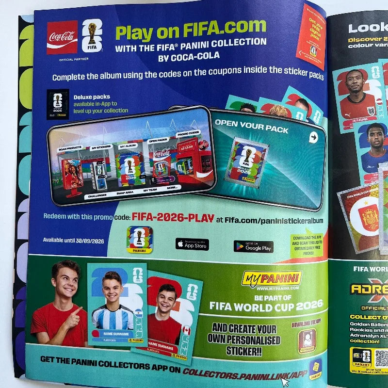 Panini FIFA World Cup 2026 Official Sticker Collection