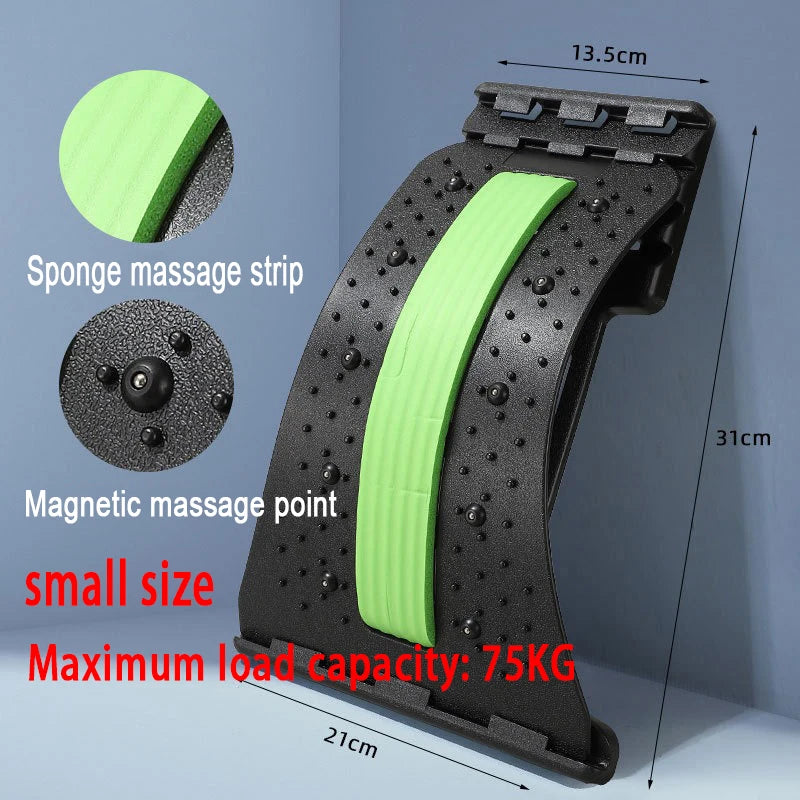 Lumbar Back Stretcher for Spine Support and Lower Back Relaxation