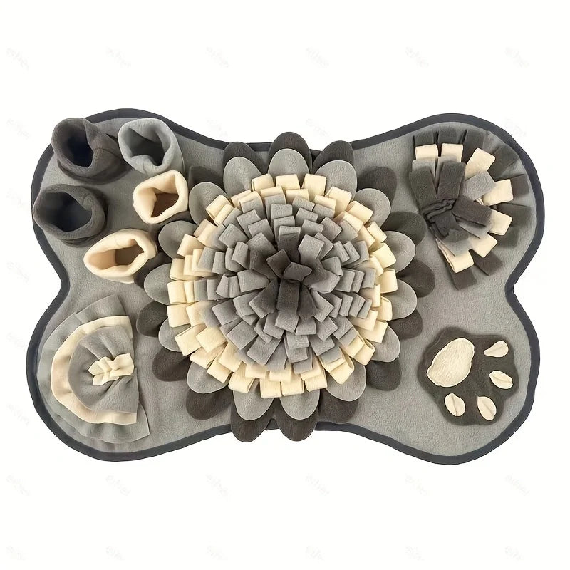 Dog Snuffle Mat Interactive Slow Feeding Training Mat Foraging Skill Toy