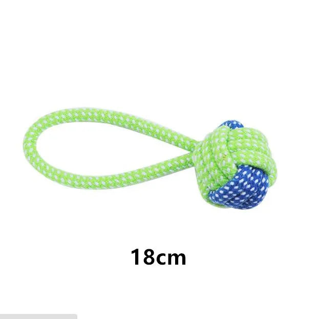 Cotton Rope Dog Chew Ball Toy for Small Large Dogs