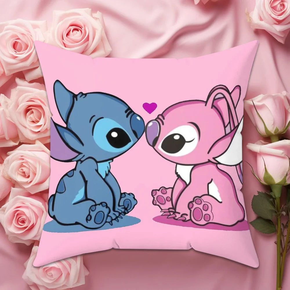 Stitch Decorative Pillowcase Home Decor Cushion Living Room Gift