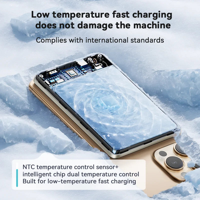 Power Bank 10000mAh Wireless Charger 20W Fast Charging Portable External Battery for iPhone 16 15 14 Pro Max MagSafe