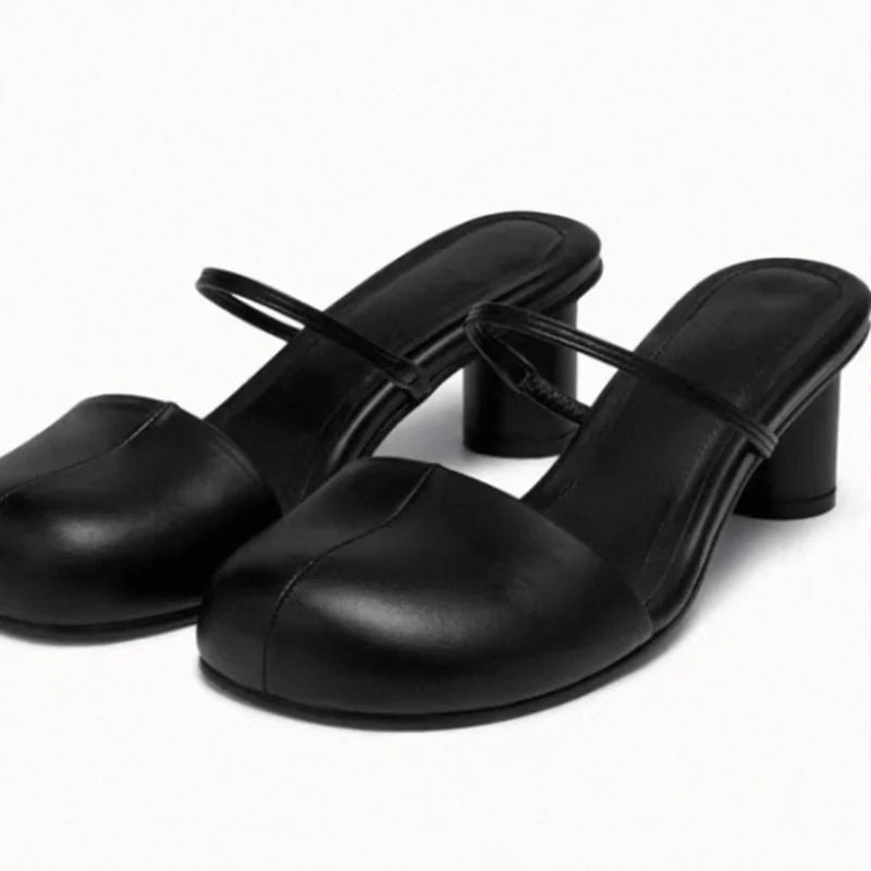 Summer Slip On Mule Slippers for Women Closed Toe Slides