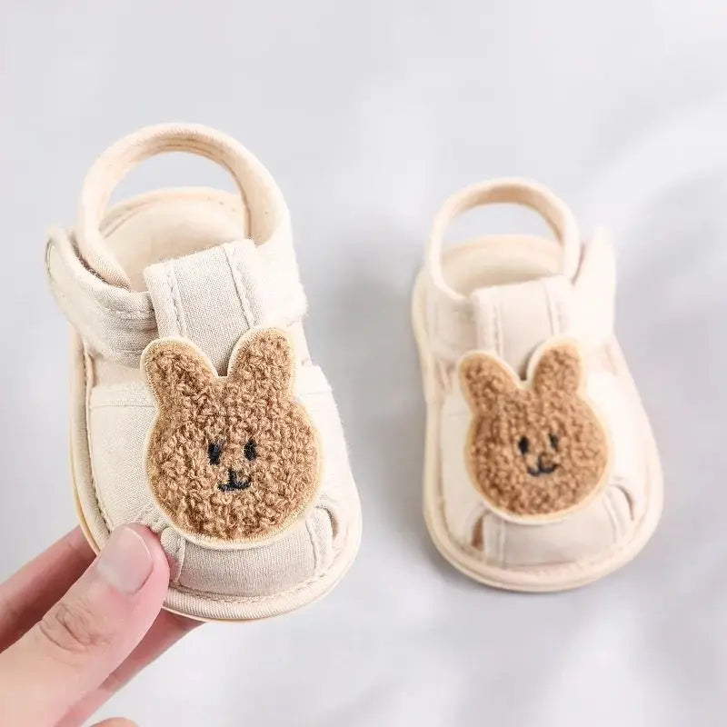 Baby Bear Sandals Soft Sole First Walking Shoes for Infants