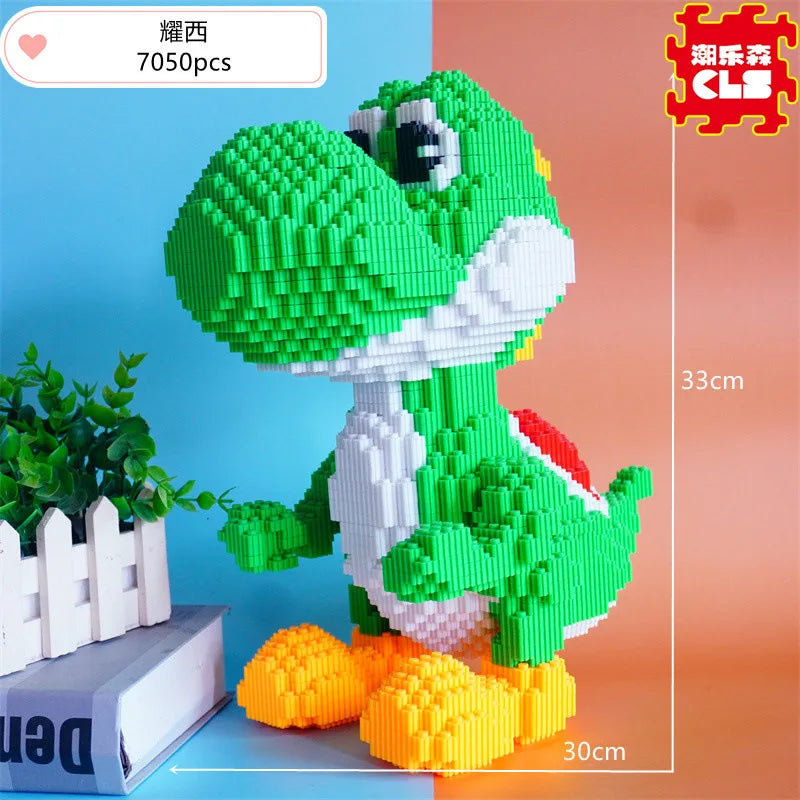 Disney Dinosaur Building Blocks Small Particle Puzzle Toy Children Gift